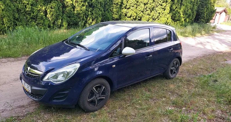 samochody osobowe Opel Corsa cena 12900 przebieg: 162080, rok produkcji 2012 z Łódź